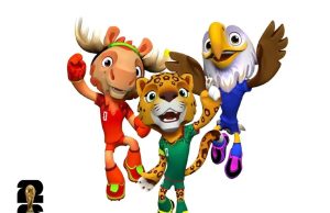 Zayu, Clutch y Maple rugen rumbo al Mundial 2026: así son las mascotas oficiales de México, EE.UU. y Canadá
